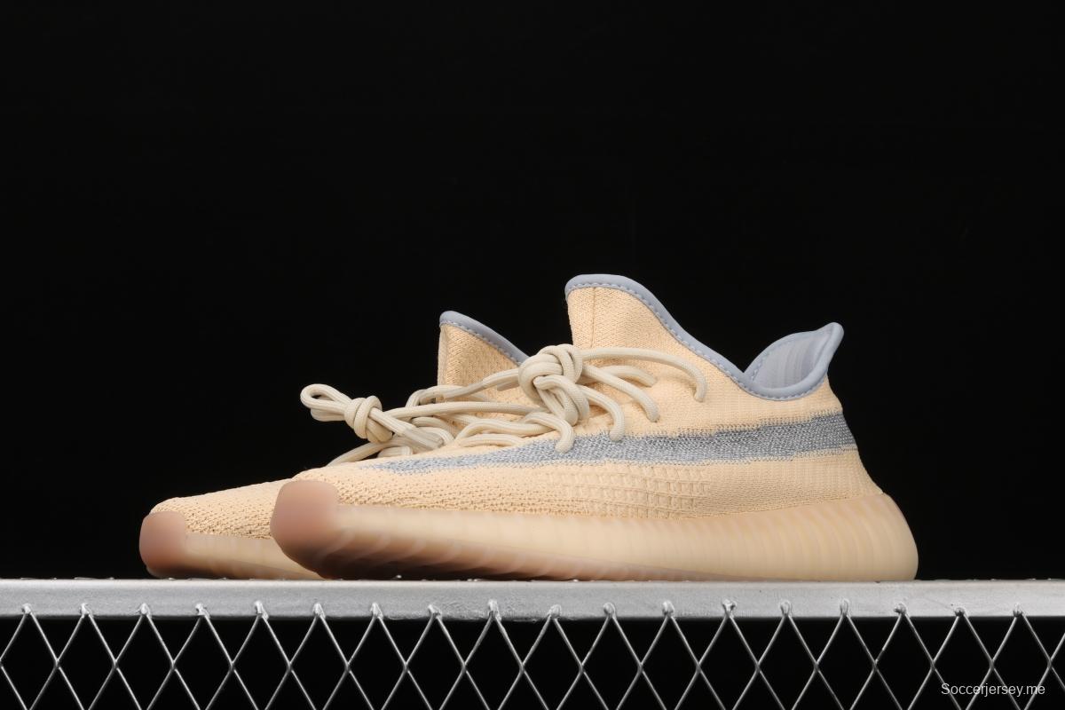 Adidas Yeezy Boost 350 V2 Linen FY5158 Darth Coconut 350 second generation flax full star BASF Boost original