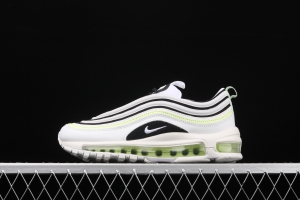 NIKE Air Max 97 XL 3M reflective white and green air cushion running shoes 921733-105