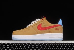 NIKE Air Force 1'07 Low Satellite low-top casual sneakers DQ7628-200