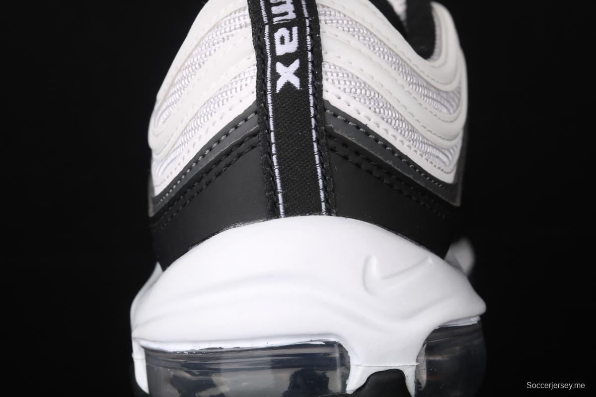 NIKE Air Max 97 white and black color matching bullet air cushion running shoes DC3494-990