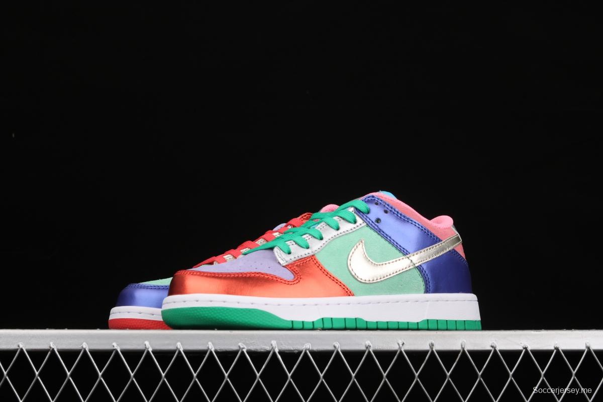 NIKE SB DUNK Low SE Candy Egg 2.0 candy mandarin duck dunk series low side leisure sports skateboard shoes DN0855-600