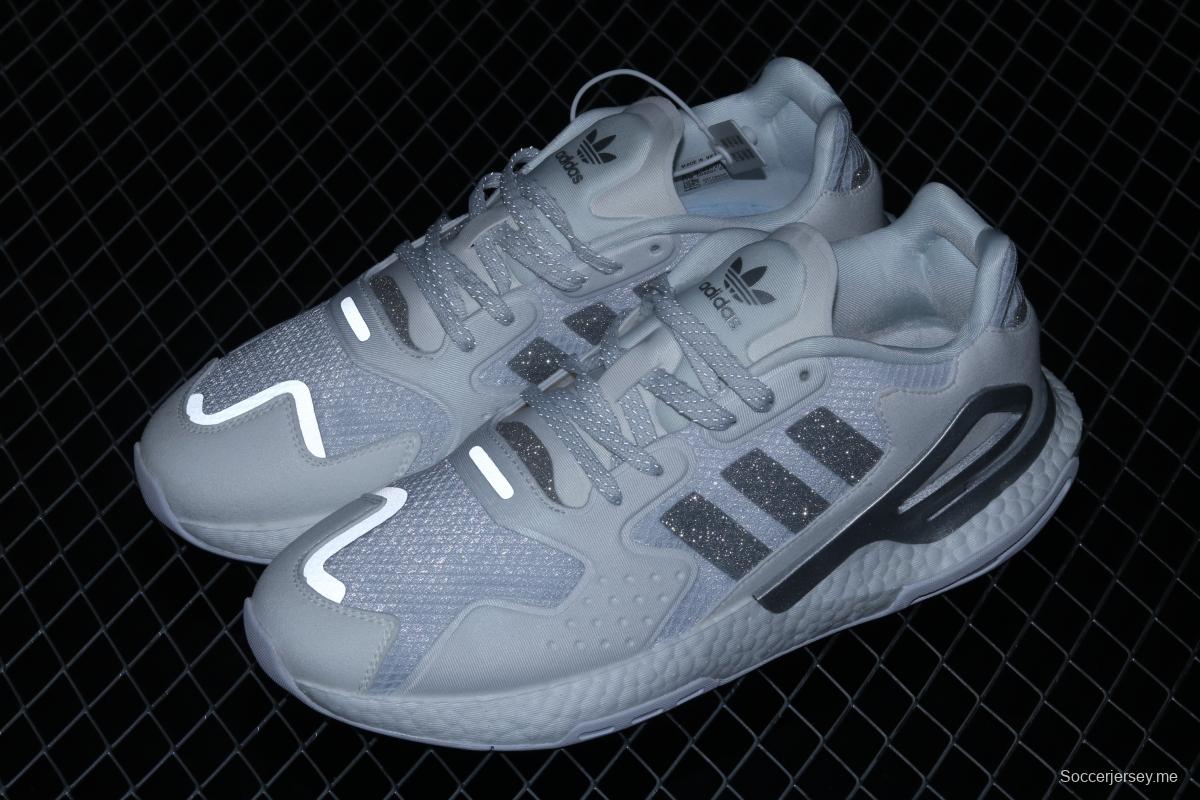 Adidas Day Jogger 2020 Boost FW4046 new Nightwalker second generation laser reflective popcorn vintage running shoes