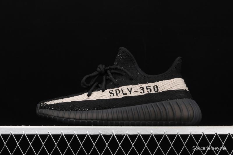 Adidas Yeezy 350V2 Real Boost Basf BY1604 Darth Coconut 350 second generation classic black and white color matching BASF Boost original