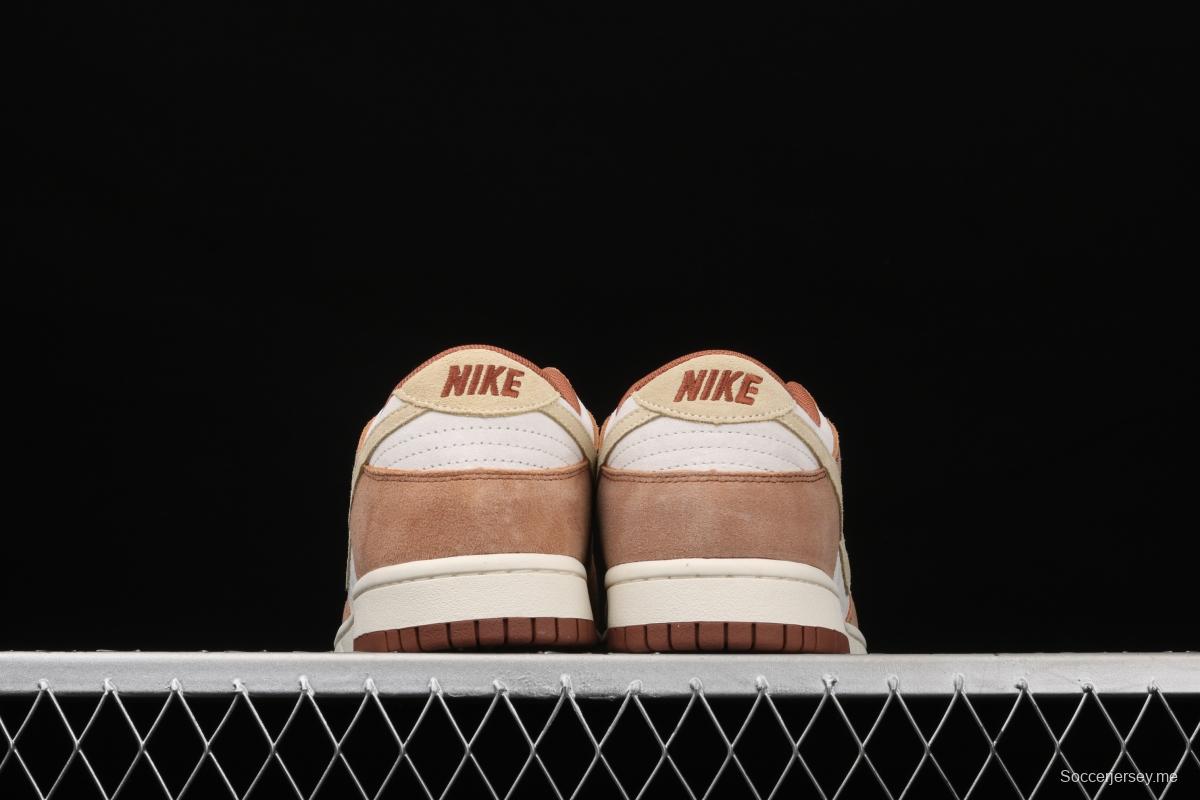 NIKE SB DUNK Low Prm milk brown SB buckle rebound fashion casual board shoes DD1390-100