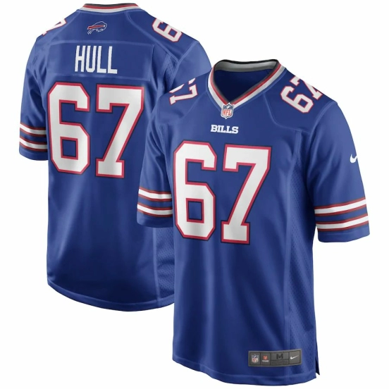Men's Kent Hull Royal Retired Player Limited Team Jersey