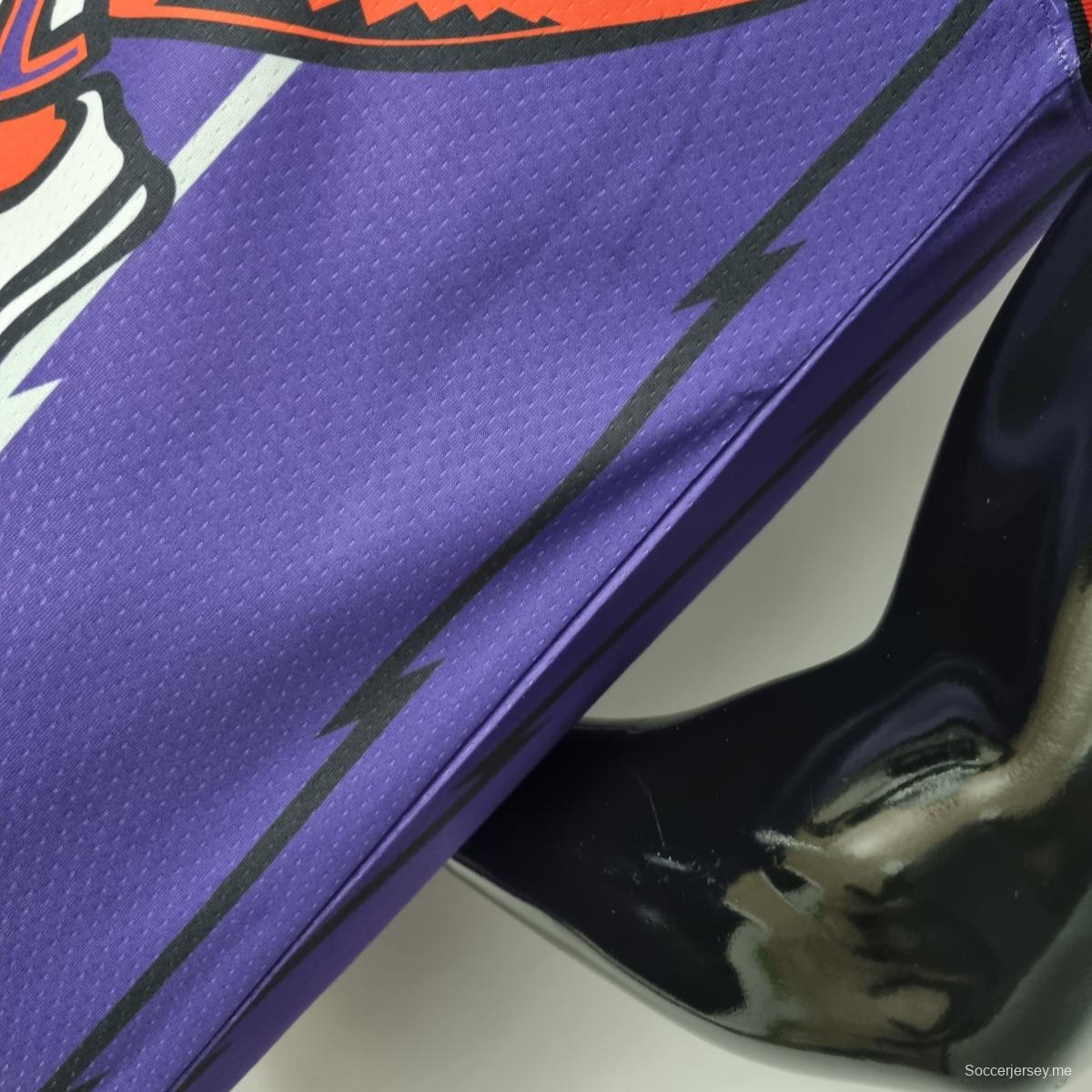 قميص تورونتو رابتورز تورونتو رابتورز سياكام #43 قميص دوري كرة السلة الأمريكي للمحترفين البنفسجي
