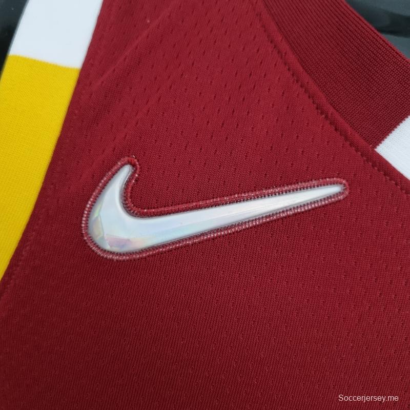 2022 كليفلاند كافالييرز كليفلاند كافالييرز ايرفينج#2 الإصدار الحضري الأحمر من قميص الدوري الاميركي للمحترفين
