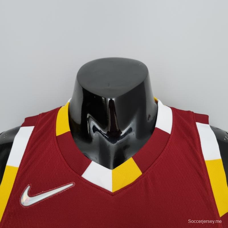 2022 قميص كليفلاند كافالييرز غارلاند # 10 إصدار أوربان إديشن أحمر من دوري كرة السلة الأمريكي للمحترفين
