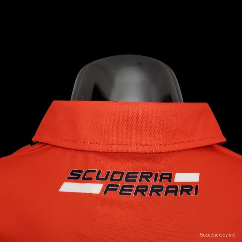 فورمولا 1 فورمولا 1؛ بدلة سباق فيراري بولو أحمر
