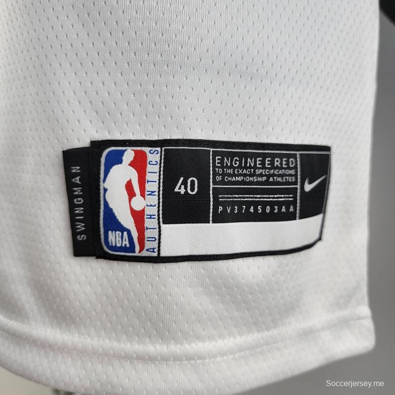 قميص الصاعد فيلادلفيا 76ers ايفرسون رقم 3 أبيض في الدوري الأمريكي للمحترفين
