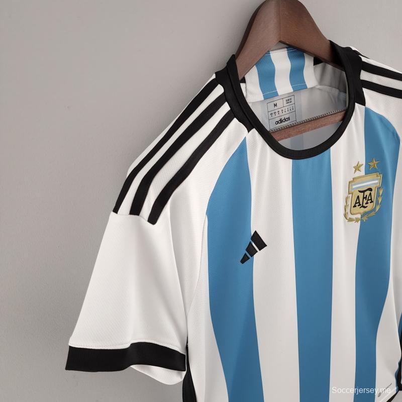 2022 قميص منتخب الأرجنتين 2022 لكرة القدم الأساسي
