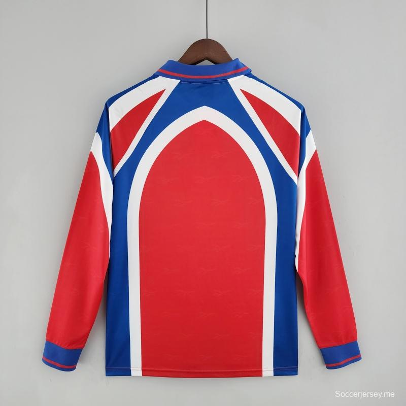 قميص كرة قدم بأكمام طويلة ريترو 1998 ديبورتيفو يونيفرسيونيفيرسيداد كاتوليكا خارج الديار
