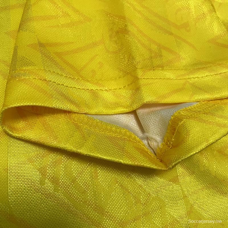 قميص منتخب البرازيل القديم 91/93 ريترو 91/93 لكرة القدم الأساسي
