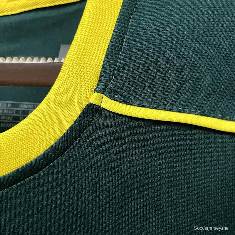 قميص حارس المرمى البرازيلي 1998 ريترو 1998
