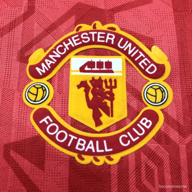 قميص فريق مانشستر يونايتد القديم 92/94 ريترو 92/94
