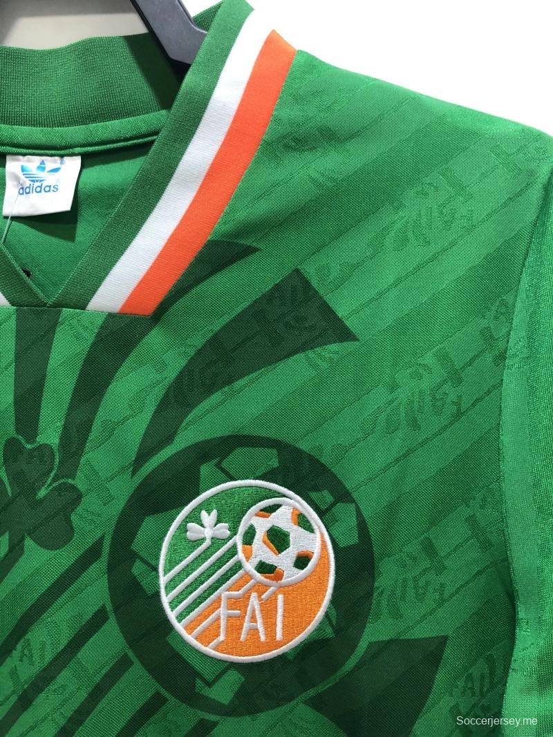 قميص منتخب أيرلندا لكرة القدم الأساسي عتيق موديل 1994
