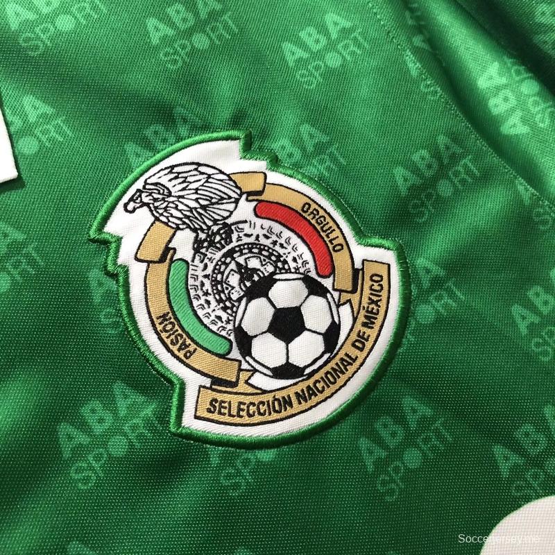 قميص المنتخب المكسيكي لكرة القدم المكسيك 1995 ريترو 1995
