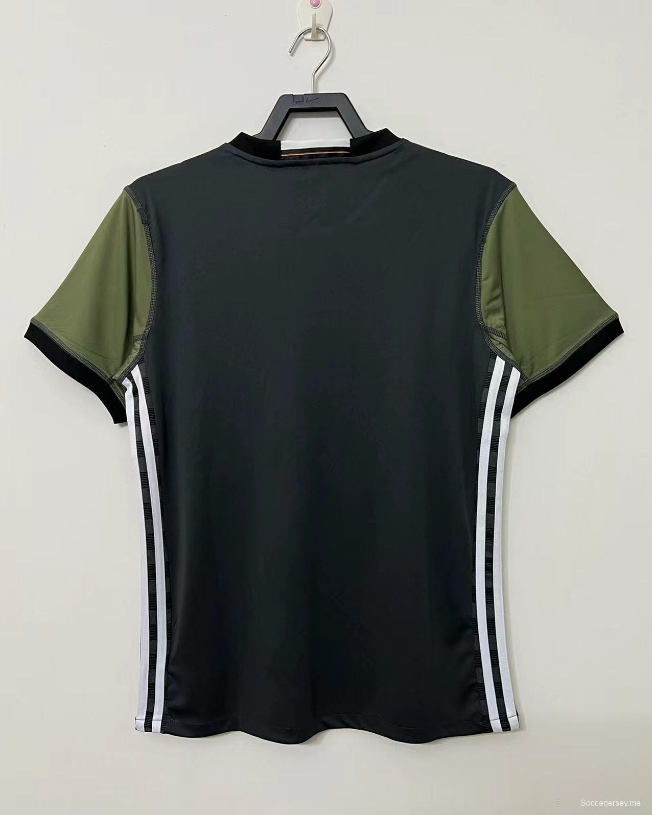 قميص كرة القدم الألماني 2016 ريترو 2016 خارج الديار
