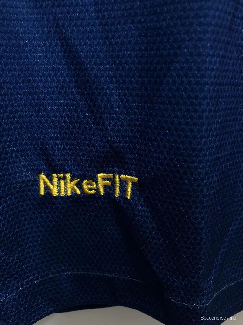 قميص برشلونة القديم 08/09 08/09 نسخة برشلونة أبطال أوروبا لكرة القدم على أرضه
