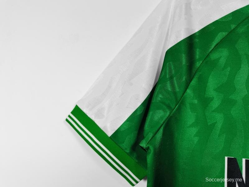 قميص المنتخب النيجيري لكرة القدم الأساسي 1996 ريترو 1996
