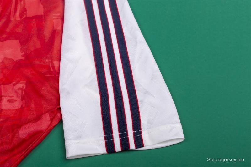 قميص آرسنال 90/92 ريترو 90/92 قميص كرة القدم الأساسي لأرسنال
