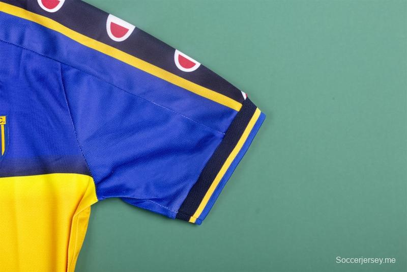 قميص فريق بارما 01/02 ريترو 01/02 قميص فريق بارما لكرة القدم الأساسي
