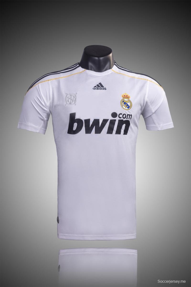 قميص ريترو 09/10 ريال مدريد 09/10 ريال مدريد لكرة القدم
