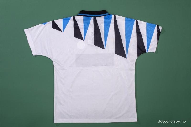 قميص كرة القدم RETRO 92/93 انتر ميلانو خارج أرضه
