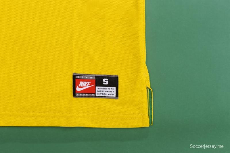 قميص البرازيل 1998 ريترو 1998 لكرة القدم الأساسي للبرازيل
