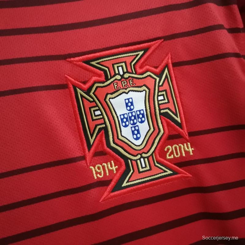 قميص منتخب البرتغال لكرة القدم الأساسي للبرتغال 2014 ريترو 2014
