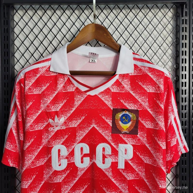 قميص منتخب اتحاد الجمهوريات الاشتراكية السوفياتية القديم 1988
