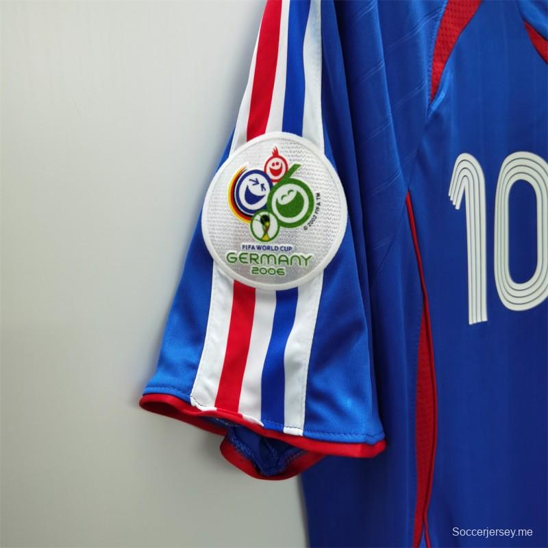 قميص منتخب فرنسا 2006 ريترو 2006
