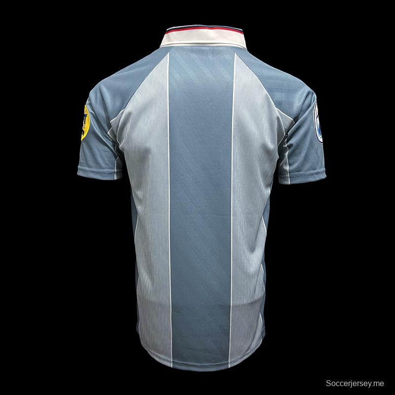 قميص كرة قدم إنجلترا 1996 ريترو 1996 خارج الديار
