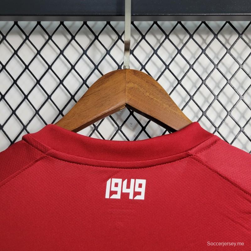 قميص ريترو 11-12 كورينثيانز الثالث عشر الأحمر
