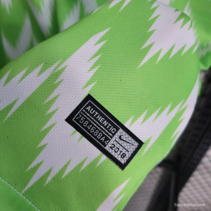 قميص منتخب نيجيريا 2018 ريترو 2018 هوم جيرسي
