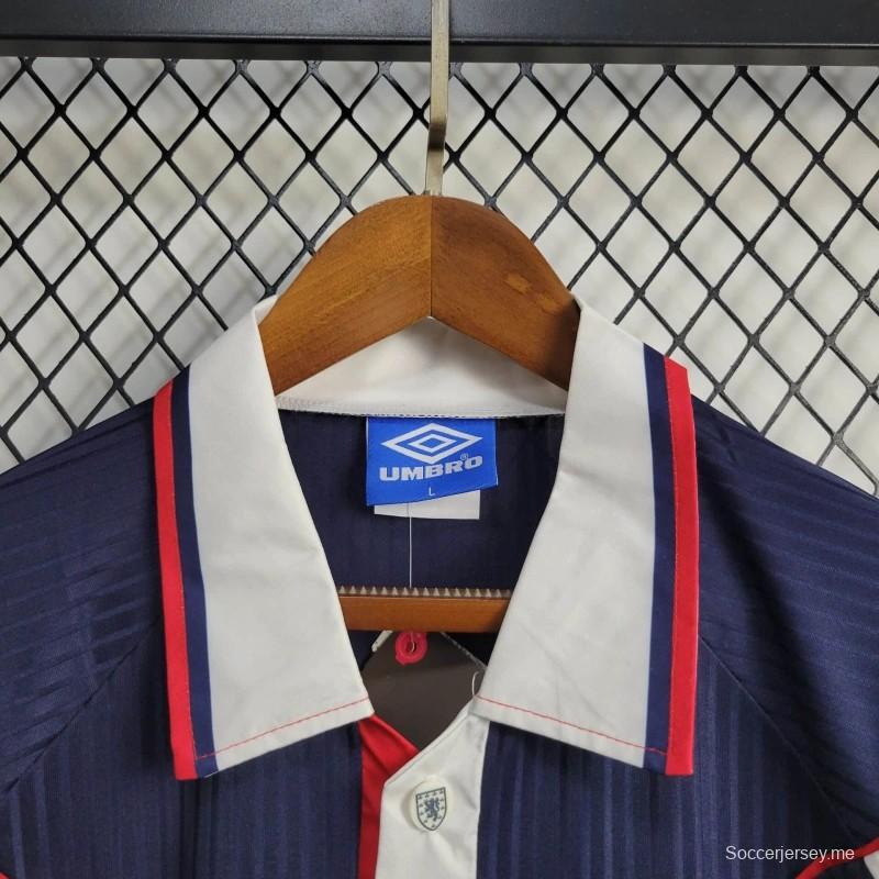 قميص اسكتلندا القديم 1996/1996/98 خارج اسكتلندا
