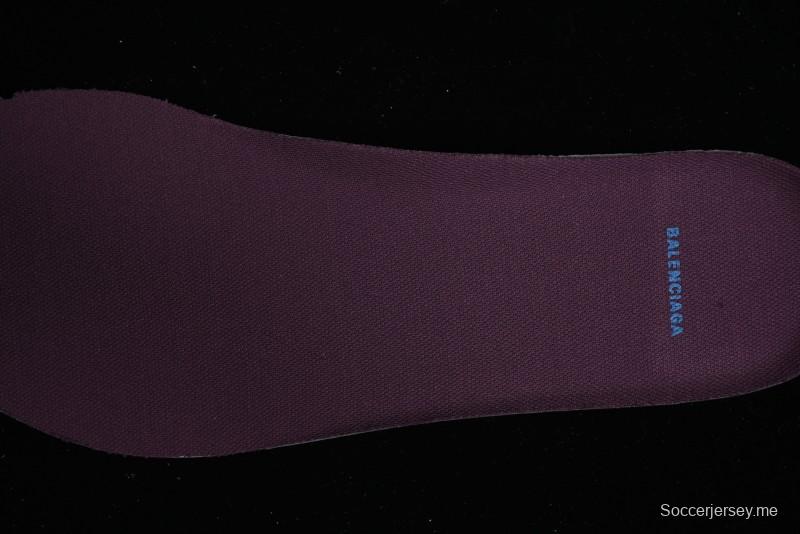 Balenciaga Phantom Sneaker 10th Generation Lace-Up Running Shoes with Transparent Heel Strap - W3XLL0525