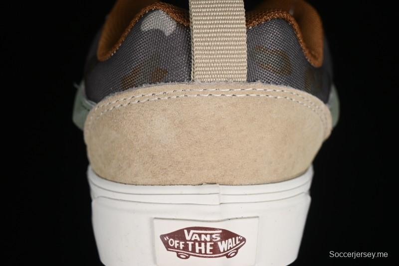 Vans Classics Knu Skool Desert Gray Green Chunky Tongue Bread Shoes - VN0007QC0WD