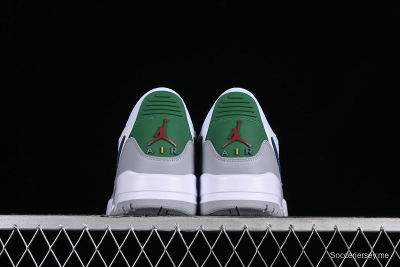 Nike Air Jordan Legacy AJ312 Low Strap Triple Fusion Sneakers - CD9054-140