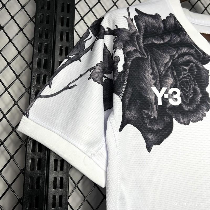 24/25 ريال مدريد Y-3 قميص أبيض خاص Y-3 ريال مدريد 24/25
