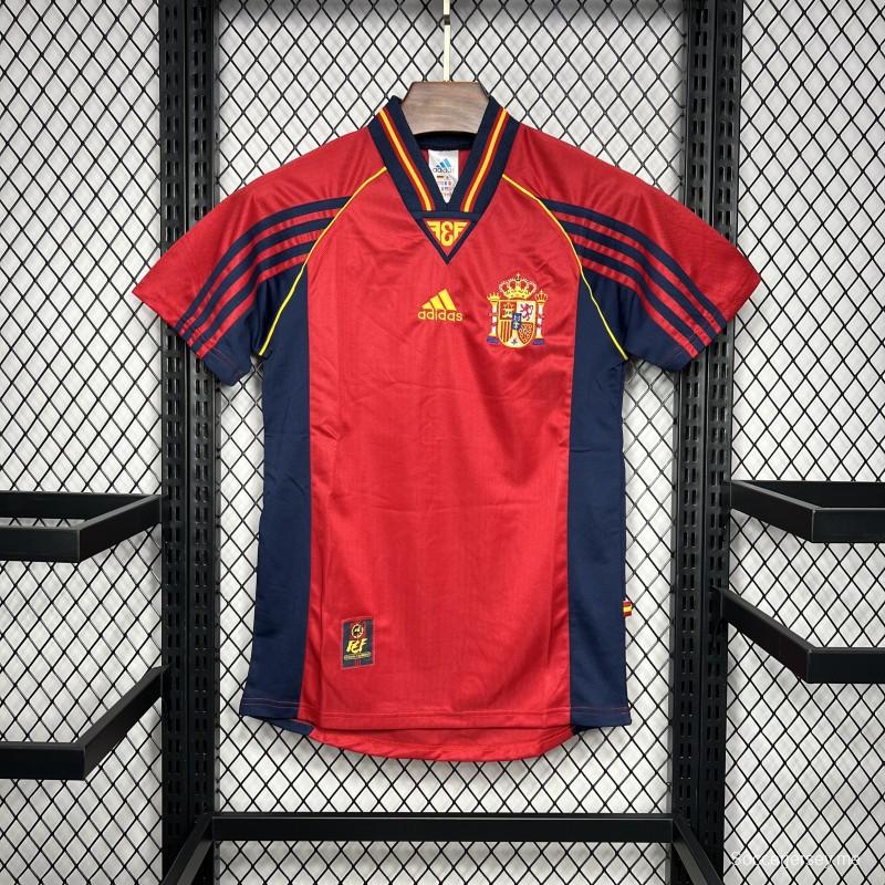 قميص منتخب إسبانيا 1998 ريترو 1998
