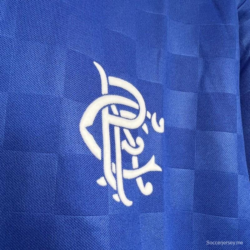 قميص فريق غلاسكو رينجرز 87/90 القديم
