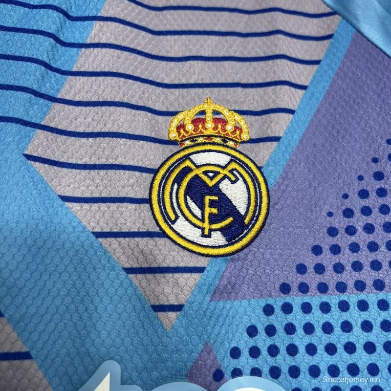 24/25 قميص أزرق لحارس مرمى ريال مدريد
