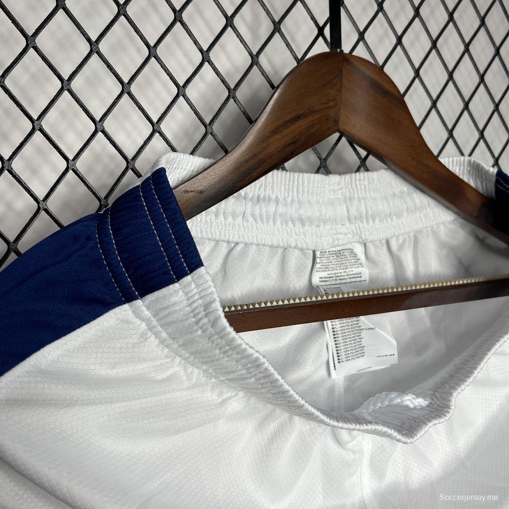 2024 شورت أبيض قصير أبيض خارجي برازيل 2024
