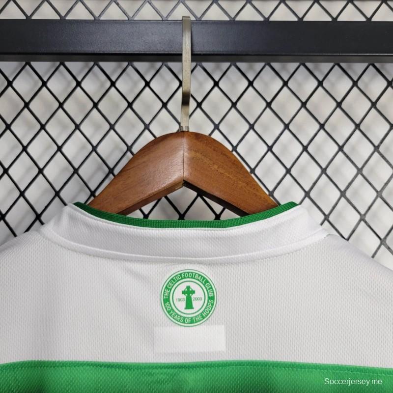 قميص سلتيك المنزلي القديم 05/06 ريترو 05/06
