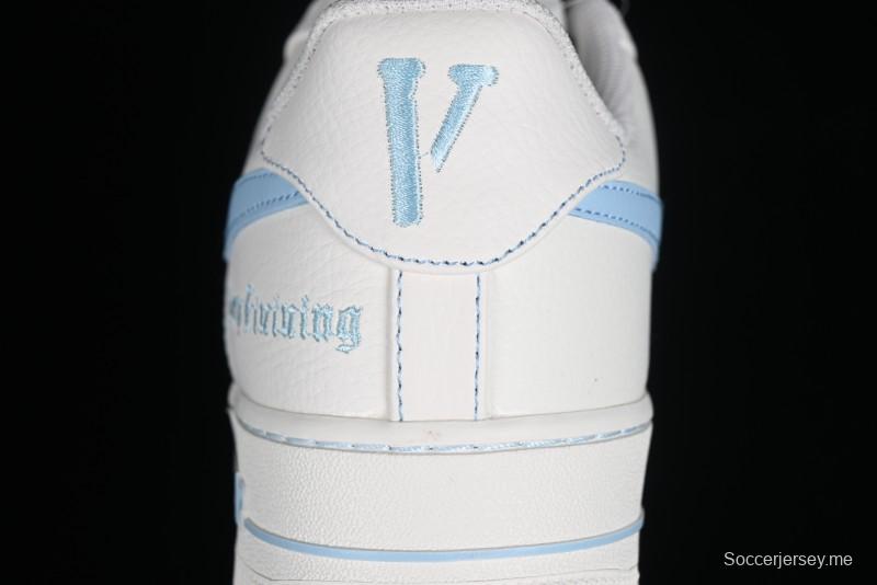 Nike Vlone x Air Force 1 '07 Low Light Bone Casual Sneakers - AA5360-008
