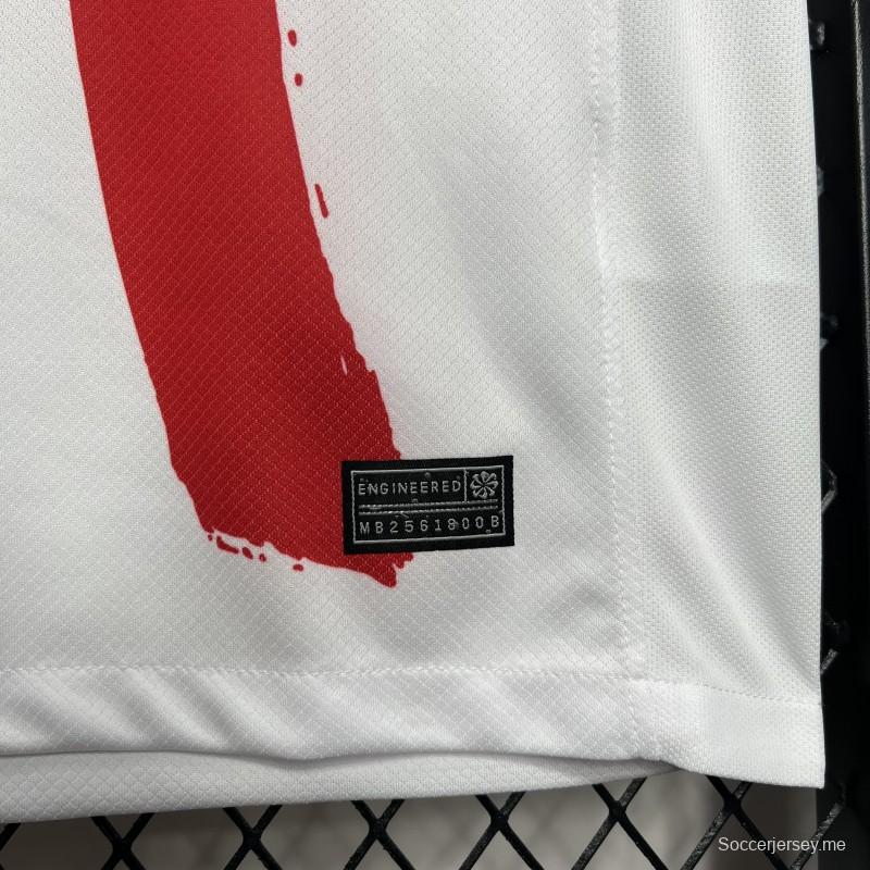 24/25 قميص باريس سان جيرمان خارجي أبيض اللون أبيض 24/25
