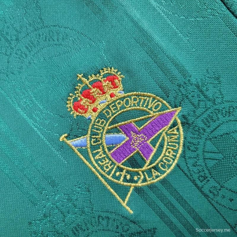 قميص ديبورتيفو لاكورونا 99/00 ريترو 99/00 خارجي
