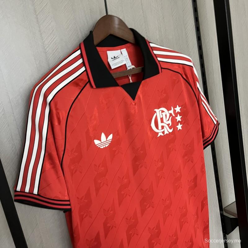 24/25 فلامنجو فلامنجو إصدار خاص أحمر S-XXXXXXL
