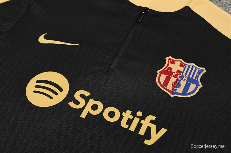 24/25 برشلونة جاكيت أسود نصف سحاب + بنطلون طويل + بنطلون طويل 24/25 برشلونة
